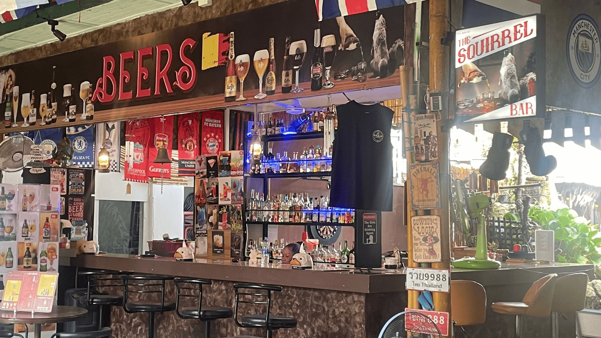 sports bar in Bang Tao Beach Phuket